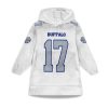 Josh Allen Bills Rivalries Cold Front Unisex Blanket Hoodie