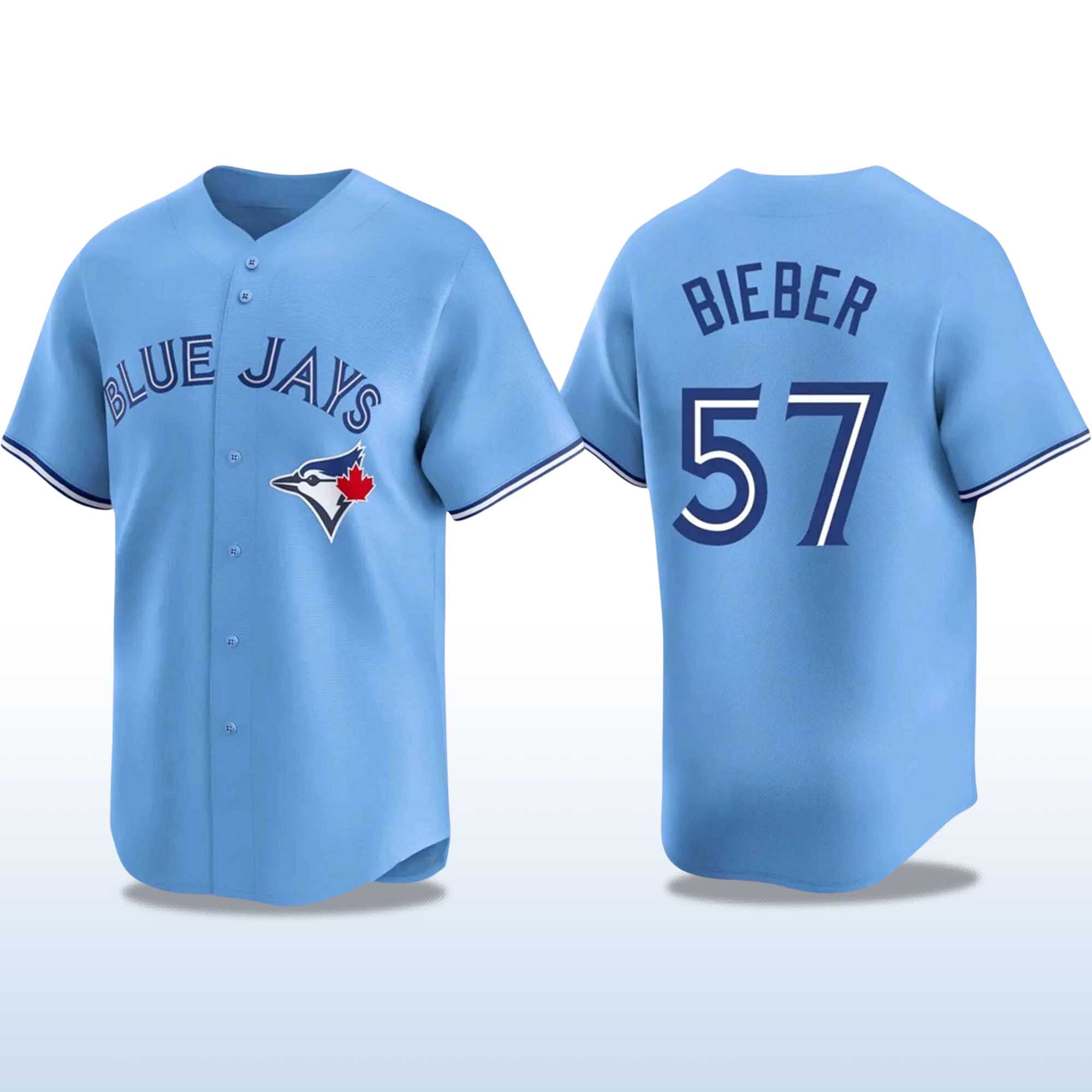 Justin Bieber Blue Jays Jersey 2 Justin Bieber Blue Jays Jersey