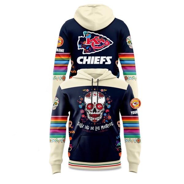 KC Chiefs Día de los Muertos Hoodie 2025 (1)