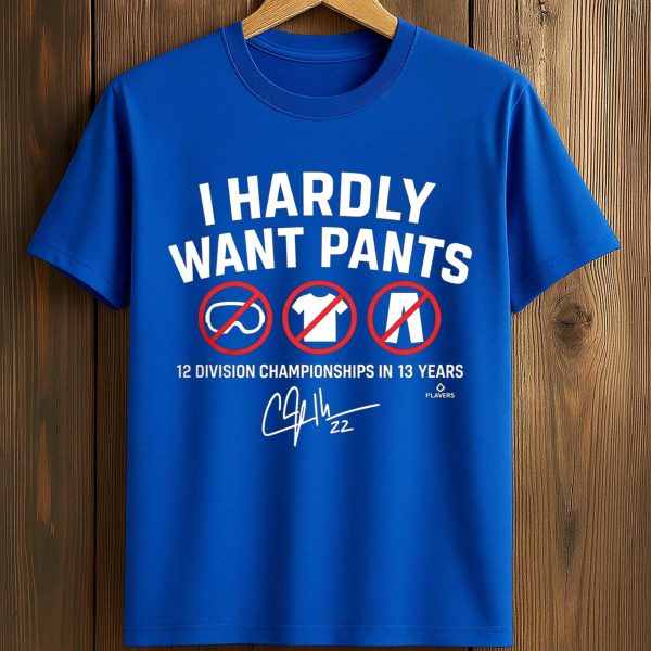 Kiké Hernández I Hardly Want Pants 12 Division Championships in 13 Years Shirt (1)