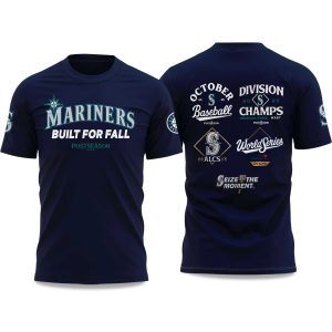 Mariners Built For Fall Postseason 2025 T Shirt (1)