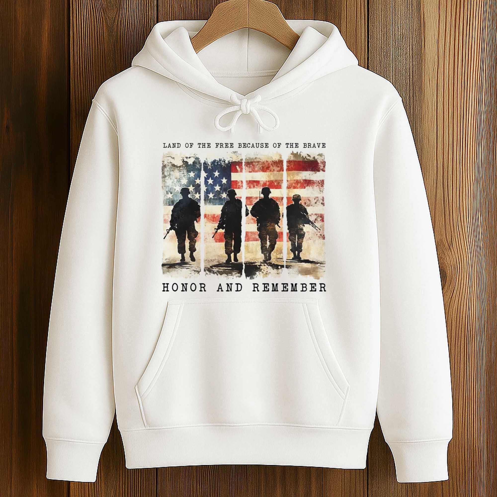 Land Off The Free Because Of The Brave Honor And Remember Shirt 4 Land Off The Free Because Of The Brave Honor And Remember Shirt