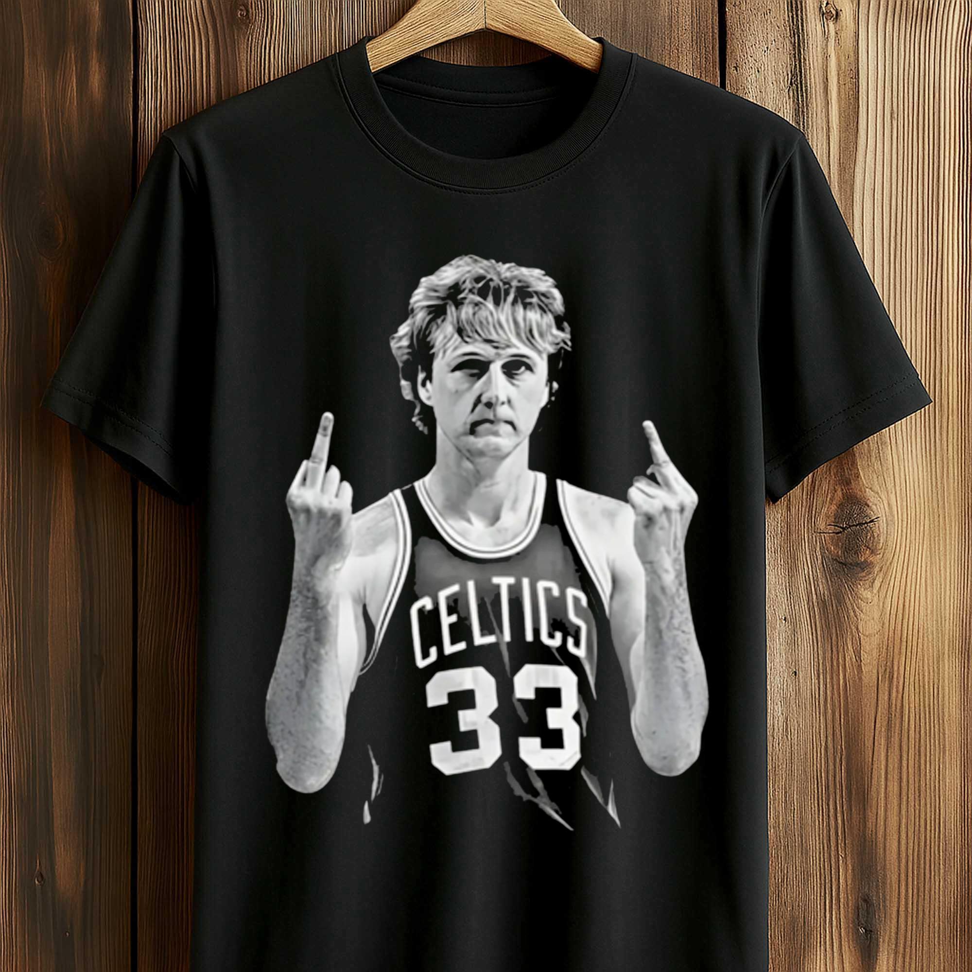 Larry Bird Fuck You Shirt Larry Bird Fuck You Shirt