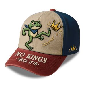 No Kings Since 1776 Vintage Baseball Cap 1