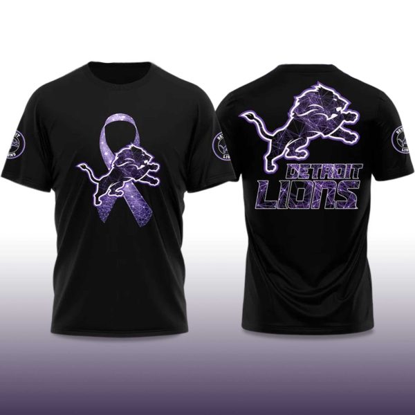 Lions Domestic Violence Awareness Month 2025 T Shirt 2
