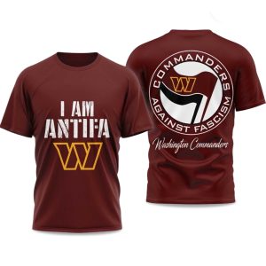 I Am Antifa Commanders Against Fascism Shirt 1