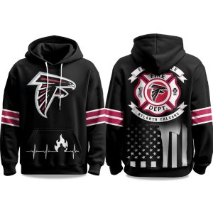 2025 Falcons Firefighter Appreciation Day Hoodie 1