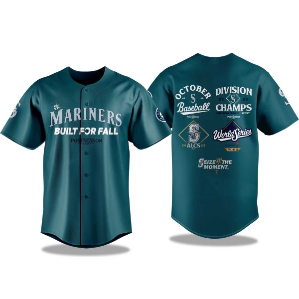 Mariners Built For Fall Postseason 2025 Jersey