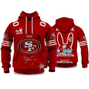 49ers Bad Bunny Bowl LX 2026 Hoodie 1