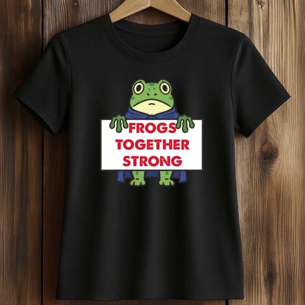 Newsom Frogs Together Strong Shirt