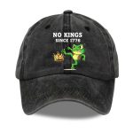 No Kings Since 1776 Resist Portland Frog Hat