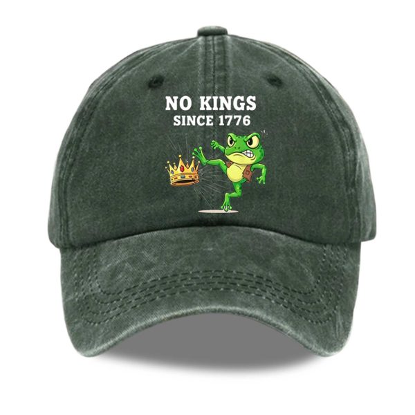 No Kings Since 1776 Resist Portland Frog Hat