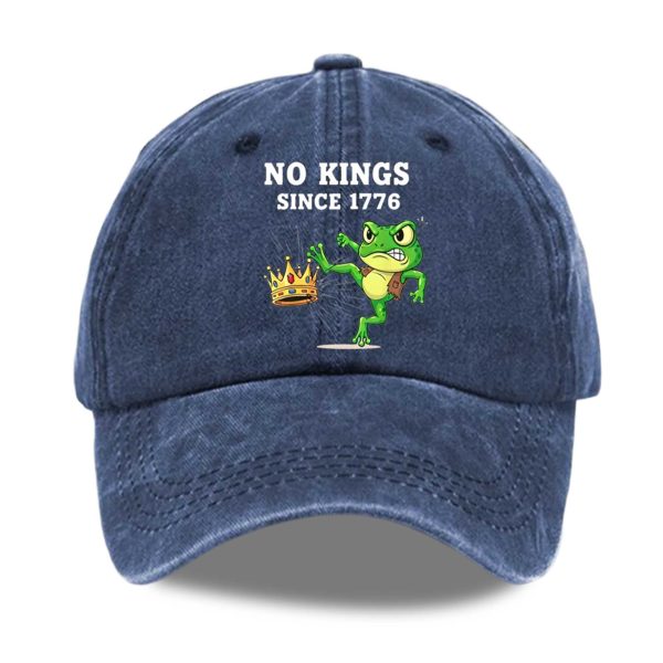 No Kings Since 1776 Resist Portland Frog Hat