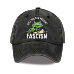 Only You Can Prevent Fascism Portland Frog Resist Hat