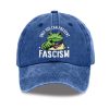 Only You Can Prevent Fascism Portland Frog Resist Hat