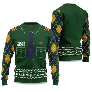 2025 Christmas Pilot Ugly Christmas Sweater