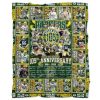 Packers 105th Anniversary 1920 2025 Fleece Blanket