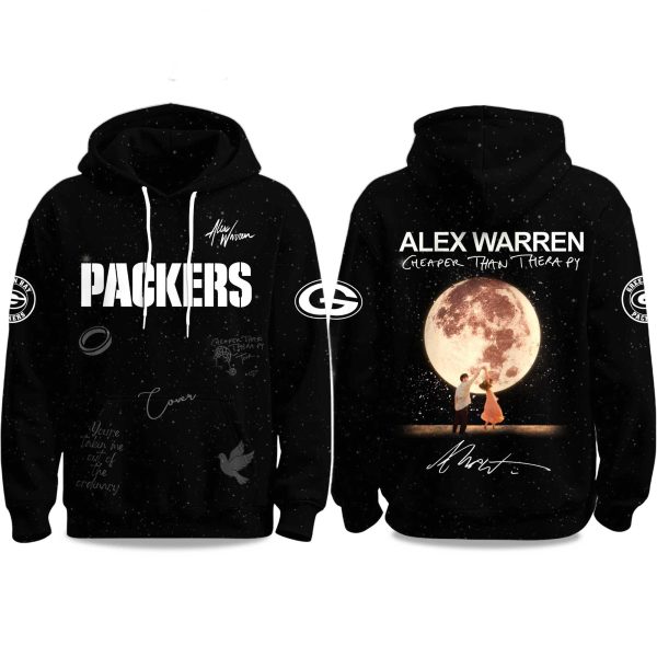 Packers Alex Warren Cheaper Than Therapy Global Tour 2025 Hoodie 1