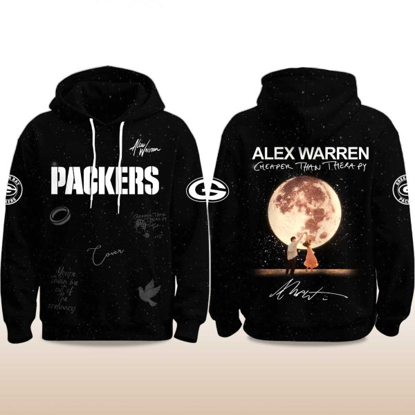 Packers Alex Warren Cheaper Than Therapy Global Tour 2025 Hoodie 2