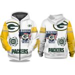 Packers America's Team Zip Hoodie