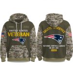 Patriots Salute To Service 2025 Hoodie