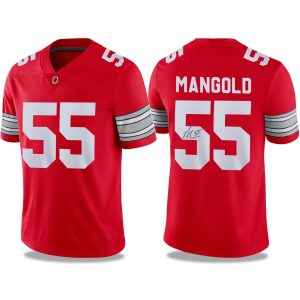 Ohio Nick Mangold In Memory Legend 1984 2025 Jersey