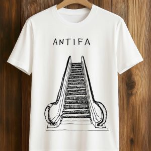 Antifa Escalator Don't Tread On Me Shirt 1