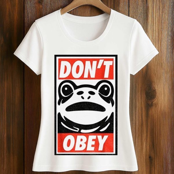 Portland Frog Don’t Obey Shirt