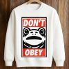 Portland Frog Don’t Obey Shirt