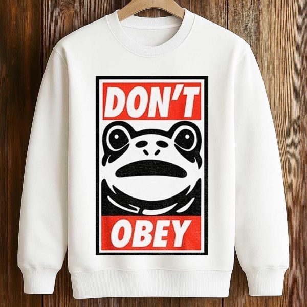 Portland Frog Don’t Obey Shirt