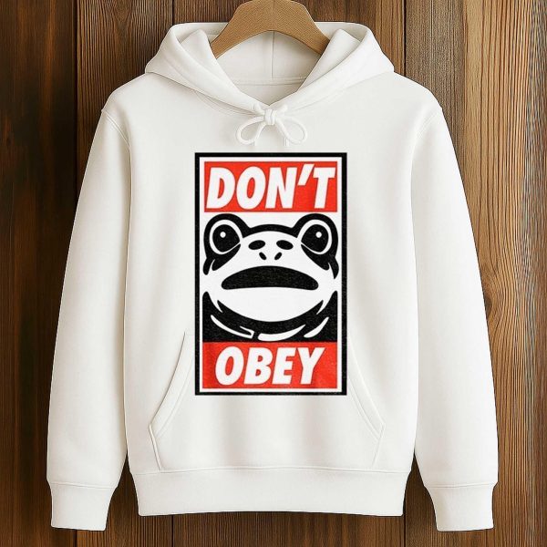 Portland Frog Don’t Obey Shirt