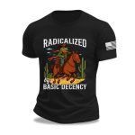 Portland Frog Radicalized By Basic Decency Shirt