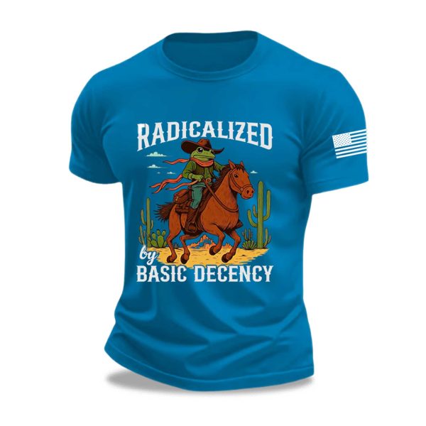 Portland Frog Radicalized By Basic Decency Shirt