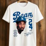 Puka Nacua Wears Kobe Bryant Bean Dodgers Shirt