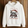 Raccoon First Of All I'm A Delight Christmas Shirt