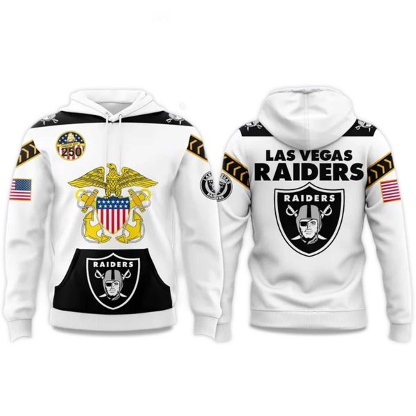 Raiders Happy 250th Birthday Celebration Night 2025 Hoodie 1