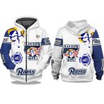 Rams America's Team Zip Hoodie