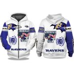 Ravens America's Team Zip Hoodie