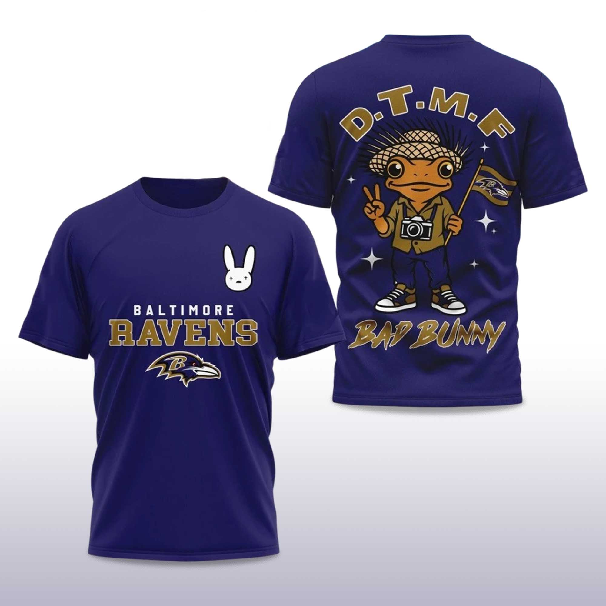 Ravens Bad Bunny 2026 Super Bowl LX Shirt 2 Ravens Bad Bunny 2026 Super Bowl LX Shirt 2