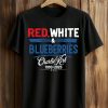 Red White and Blueberries Charlie Kirk 1993 2025 Shirt 1