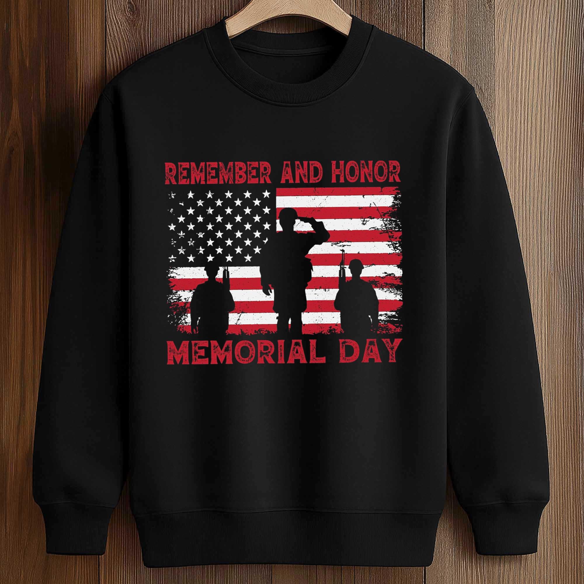 Remember and Honor Memorial Day American Shirt 3 Remember and Honor Memorial Day American Shirt