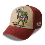 Resist Portland Frog No Kings Baseball Cap