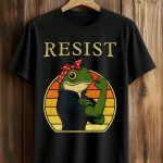 Resist Portland Frog Rosie Shirt