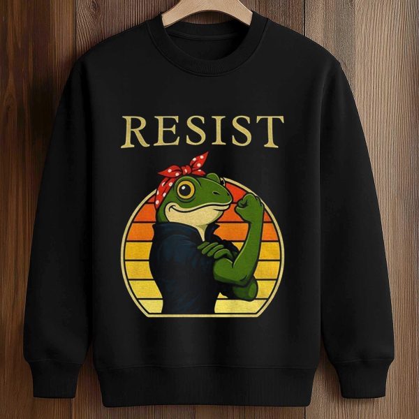 Resist Portland Frog Rosie Shirt