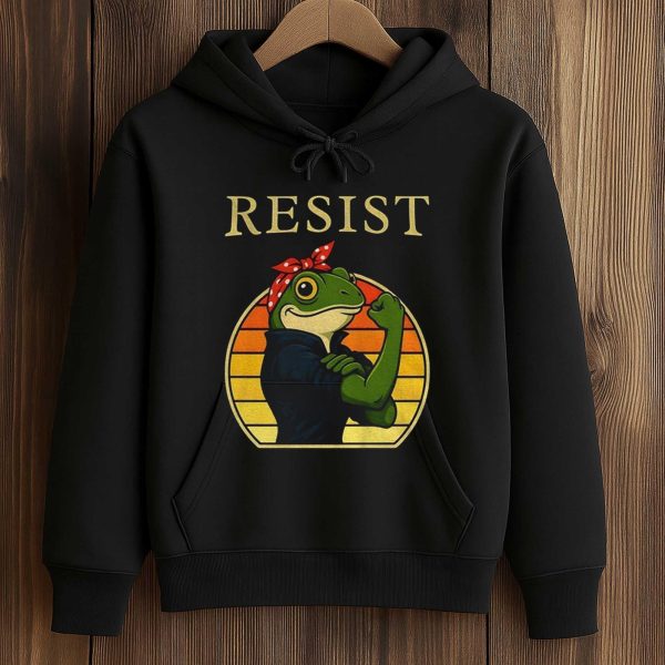 Resist Portland Frog Rosie Shirt
