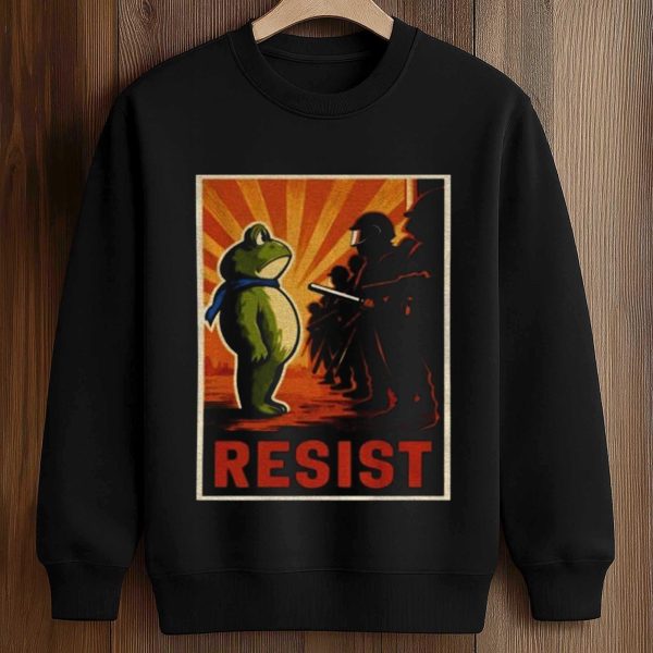 Resist Portland Frog Shirt