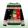 Resist Portland Frog Ugly Christmas Sweater 3 Resist Portland Frog Ugly Christmas Sweater