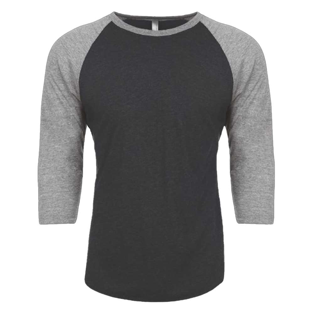 SOLID PREMIUM HEATHER SLEEVES/ VINTAGE BLACK BODY