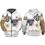 Saints America's Team Zip Hoodie