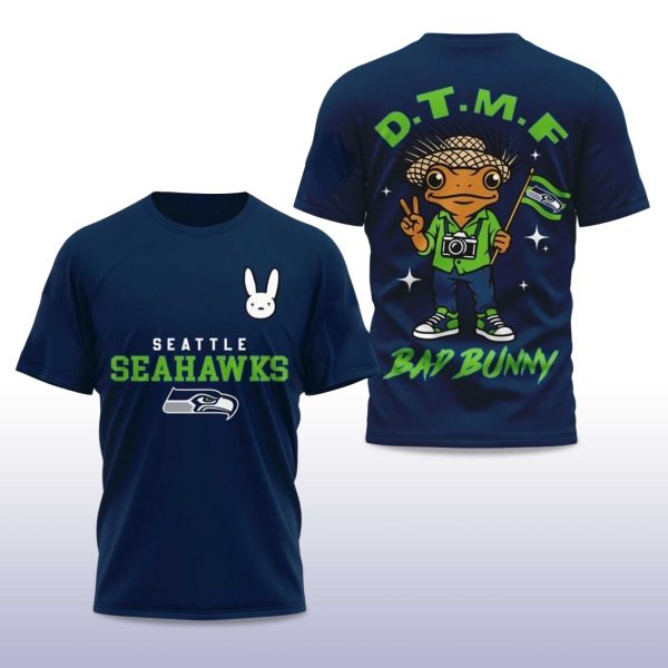 Seahawks Bad Bunny 2026 Super Bowl LX Shirt 2